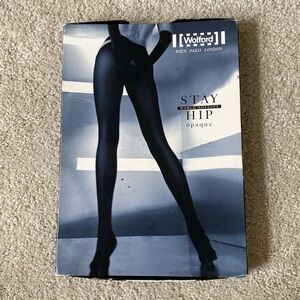 Wolford stay hip opaque black 7006 XS